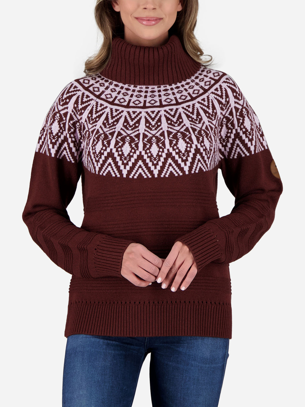 Obermeyer Women's Lily Turtleneck Sweater - Saint Bernard