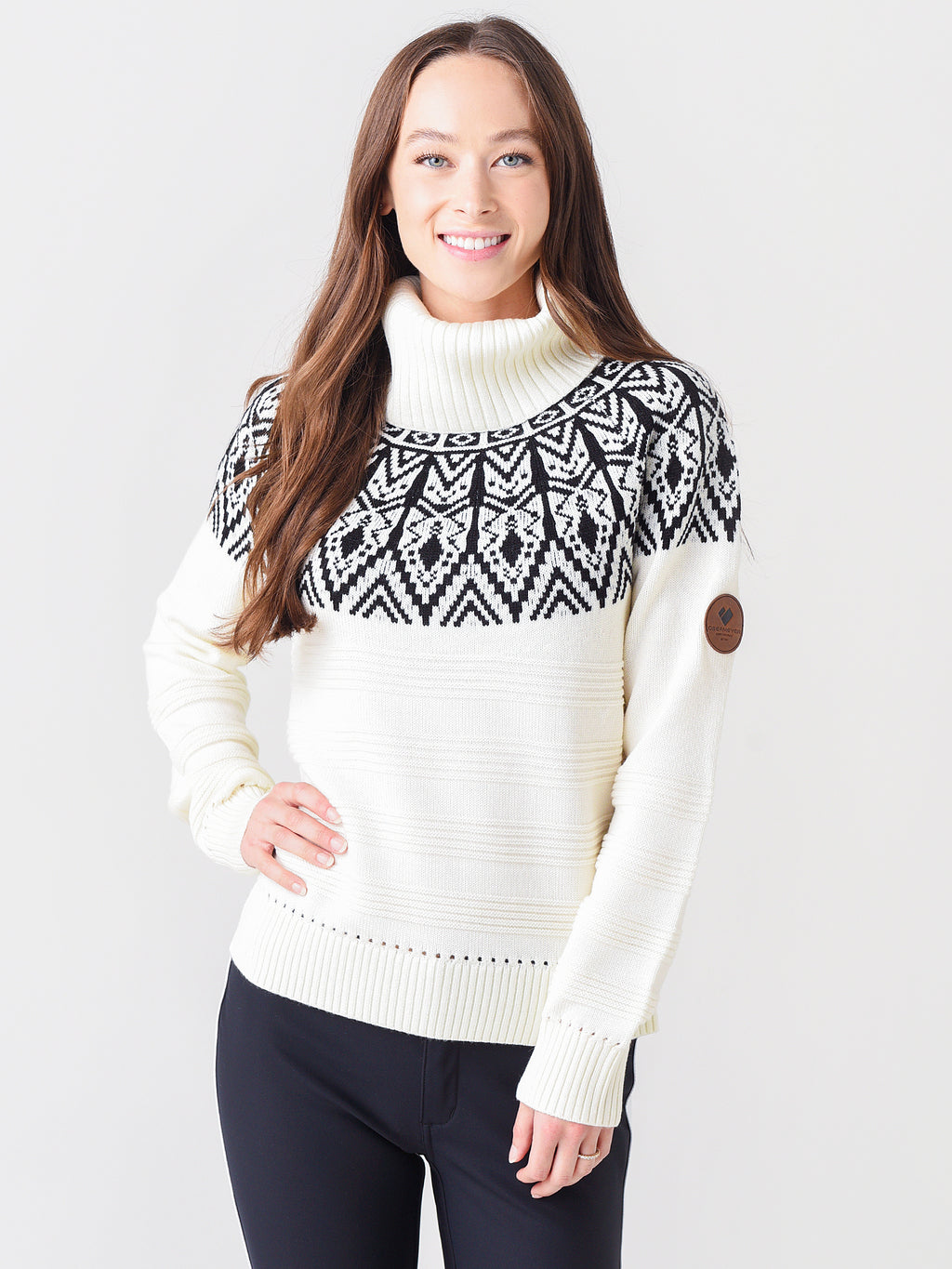 Obermeyer Women's Lily Turtleneck Sweater - Saint Bernard