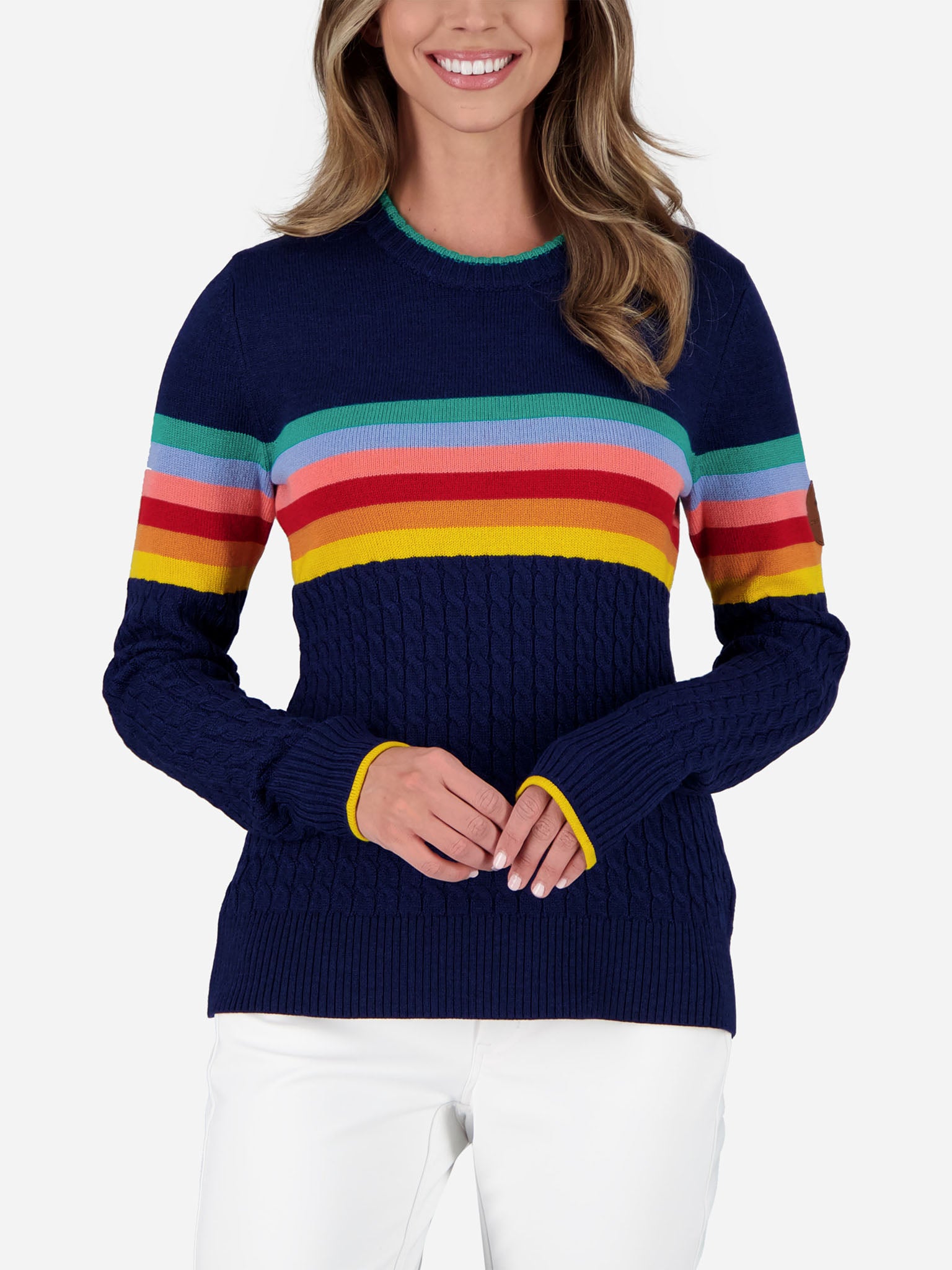 Obermeyer Women's Donna Crewneck Sweater - Saint Bernard