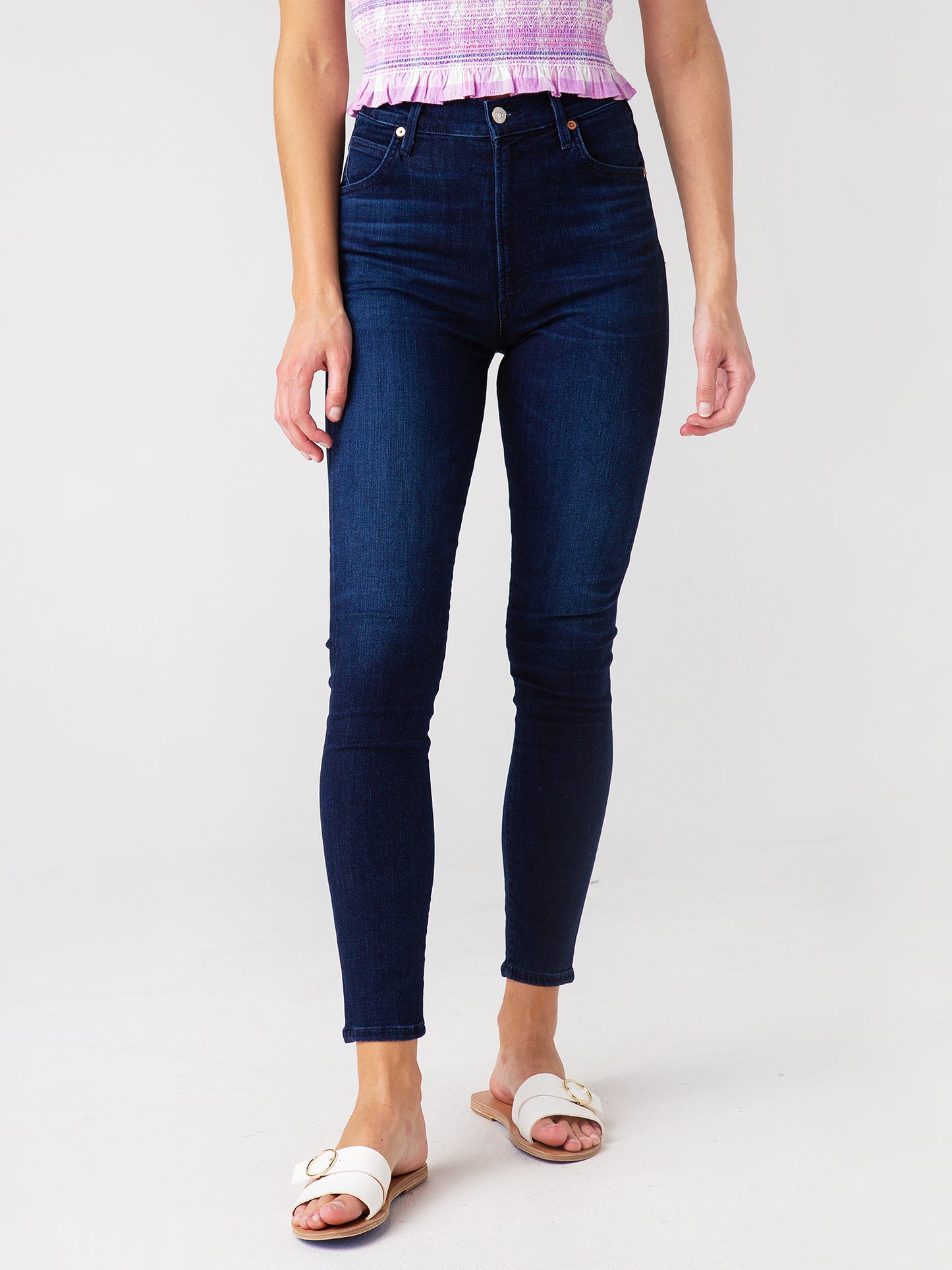 Citizens Of Humanity Women's Chrissy High Rise Skinny Fit Jean