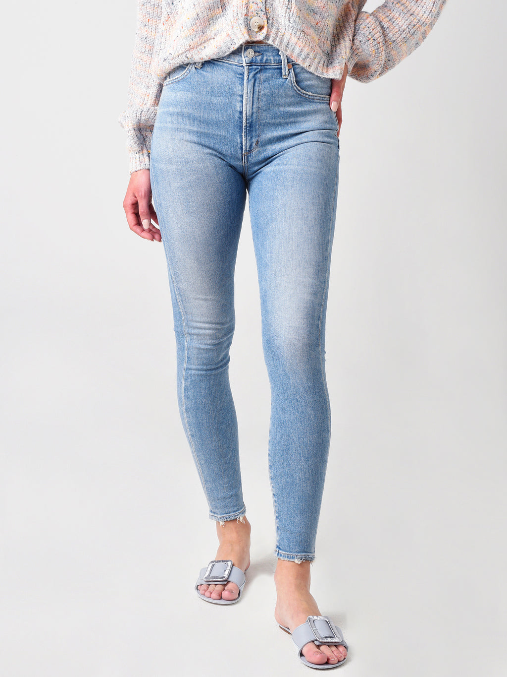 Citizens Of Humanity Women's Chrissy High-Rise Skinny Jean - Saint Bernard