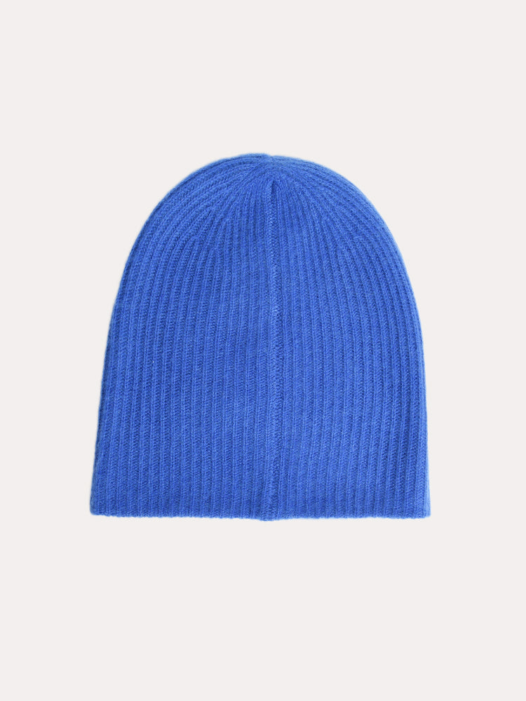 White + Warren Cashmere Plush Rib Beanie - Saint Bernard