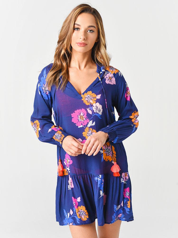 Maaji Women's Imagination Tunic Beach Cover-Up - Saint Bernard