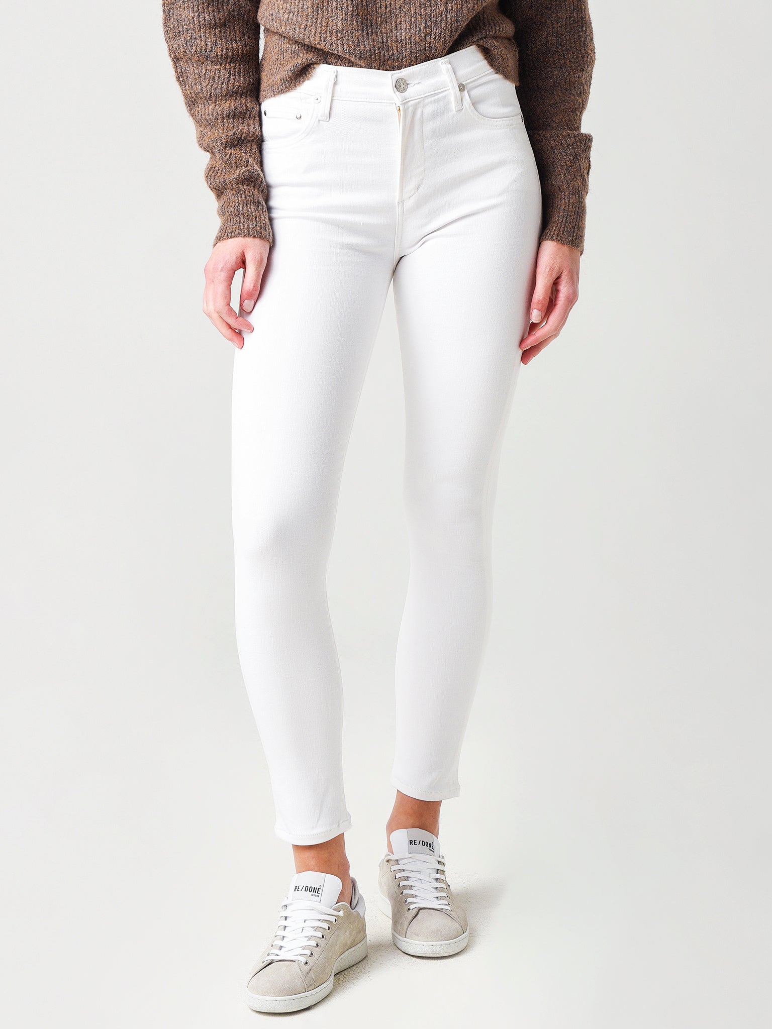 Citizens Of Humanity Women's Rocket Ankle White Sculpt Skinny Jean - Saint Bernard