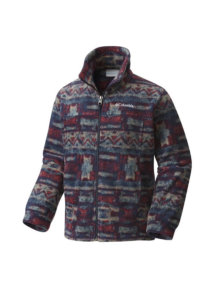 Columbia Boys' Zing III Printed Fleece - Saint Bernard