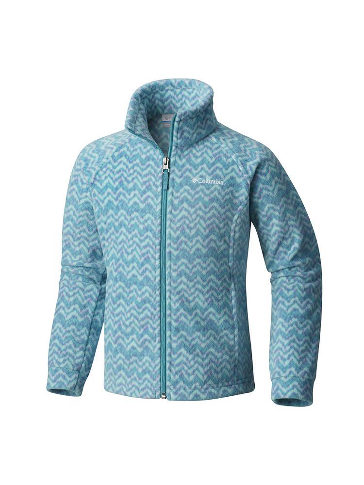 Columbia Girls' Benton Springs II Printed Fleece - Saint Bernard