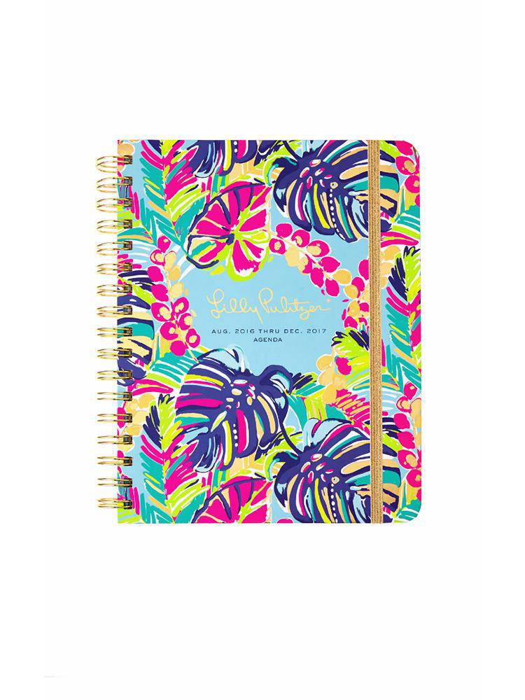 Lilly Pulitzer 2016-2017 Large Agenda Exotic Garden - Saint Bernard