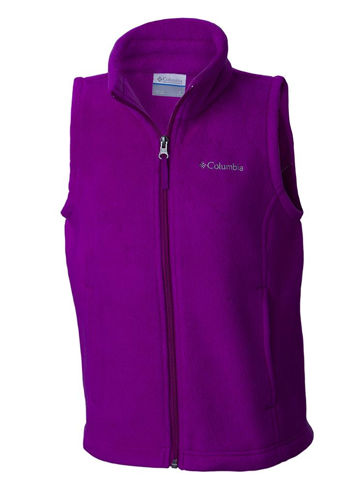 Columbia Girls' Benton Springs Fleece Vest - Saint Bernard