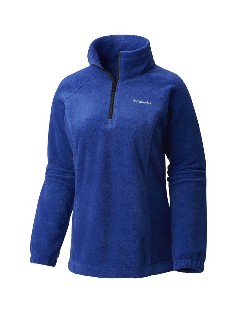 Columbia Women's Benton Springs Half Zip Pullover - Saint Bernard