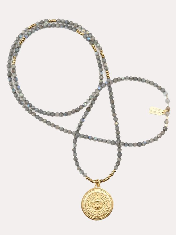 Nicole Leigh Jewelry Rayna Labradorite - Saint Bernard
