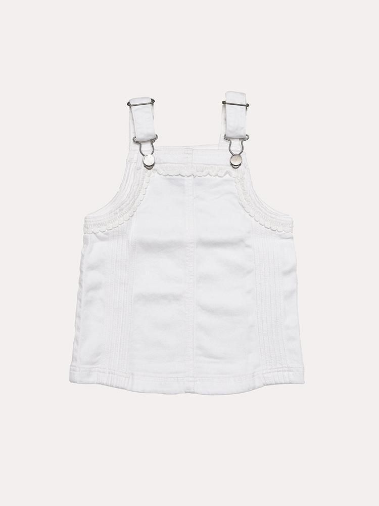 DL1961 Little Girls' Penelope: Pinaflore Dress - Saint Bernard