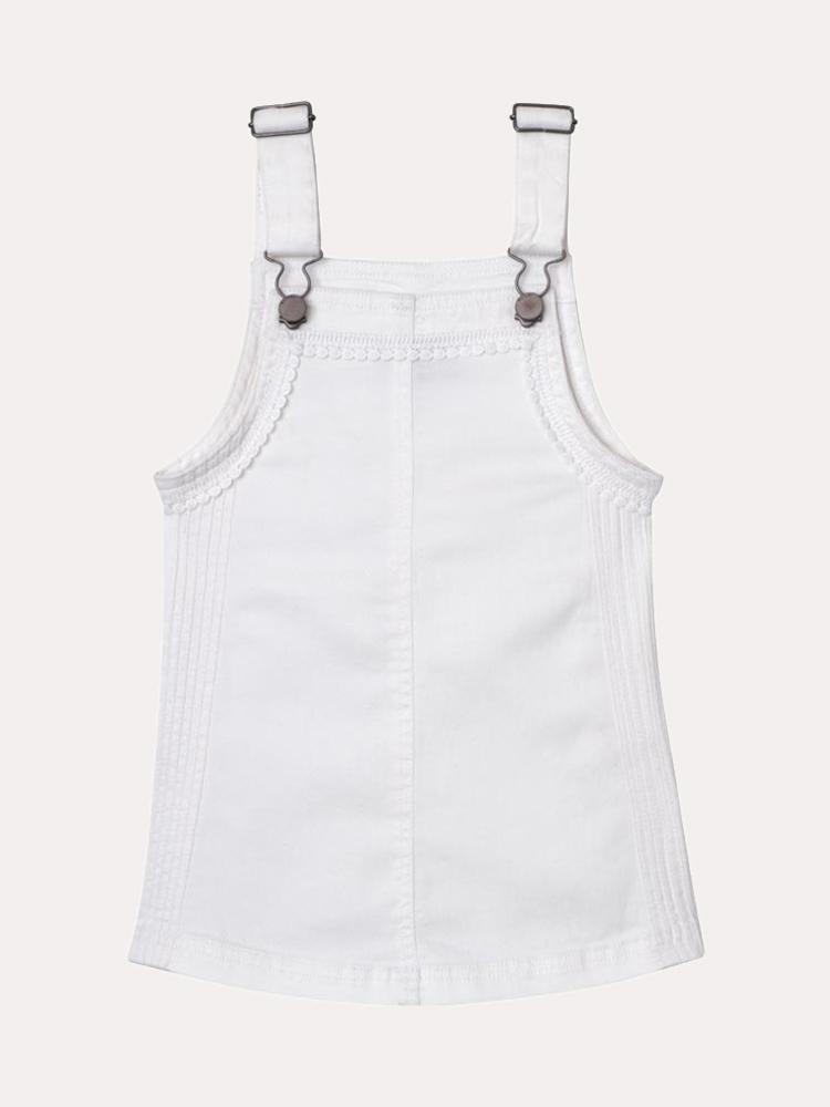 DL1961 Girls' Penelope Pinafore Dress - Saint Bernard