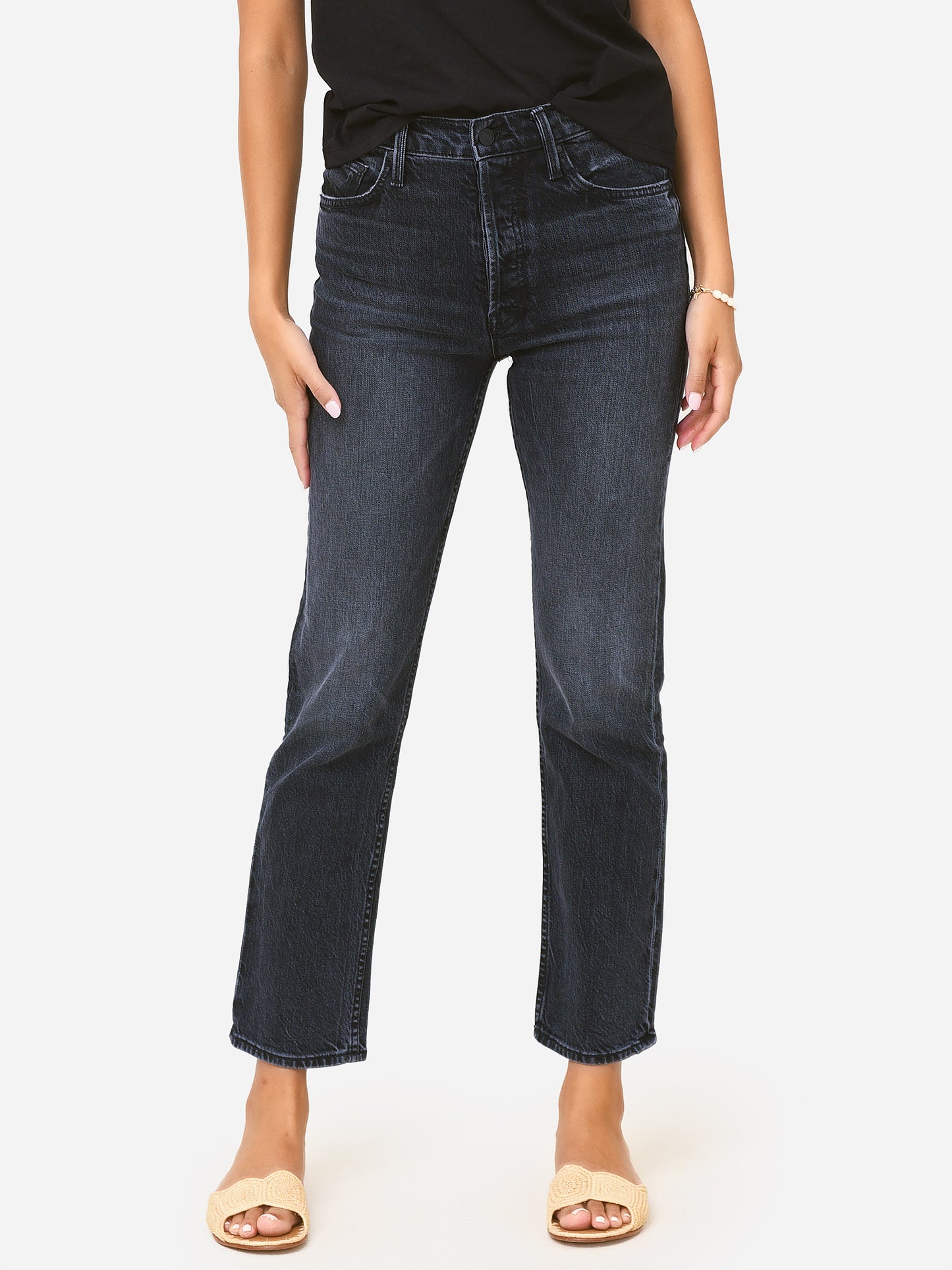 Mother Women's The Tomcat Ankle Jean - Saint Bernard