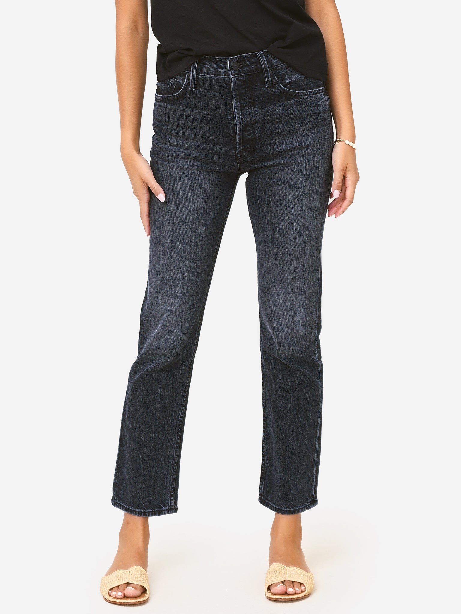 Mother Women's The Tomcat Ankle Jean - Saint Bernard