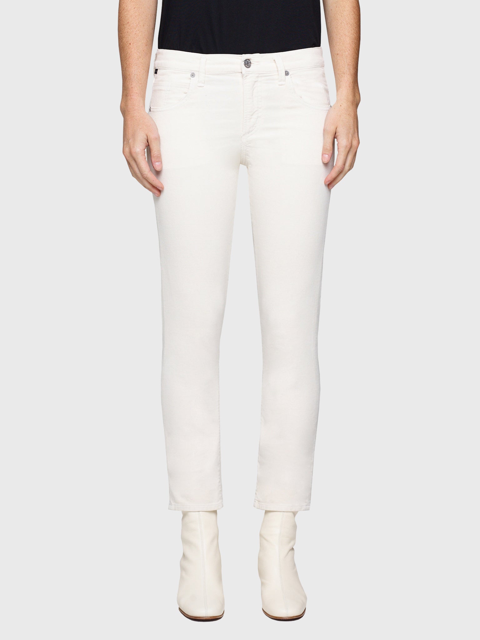 Citizens Of Humanity Elsa Corduroy Slim Fit Pant - Saint Bernard