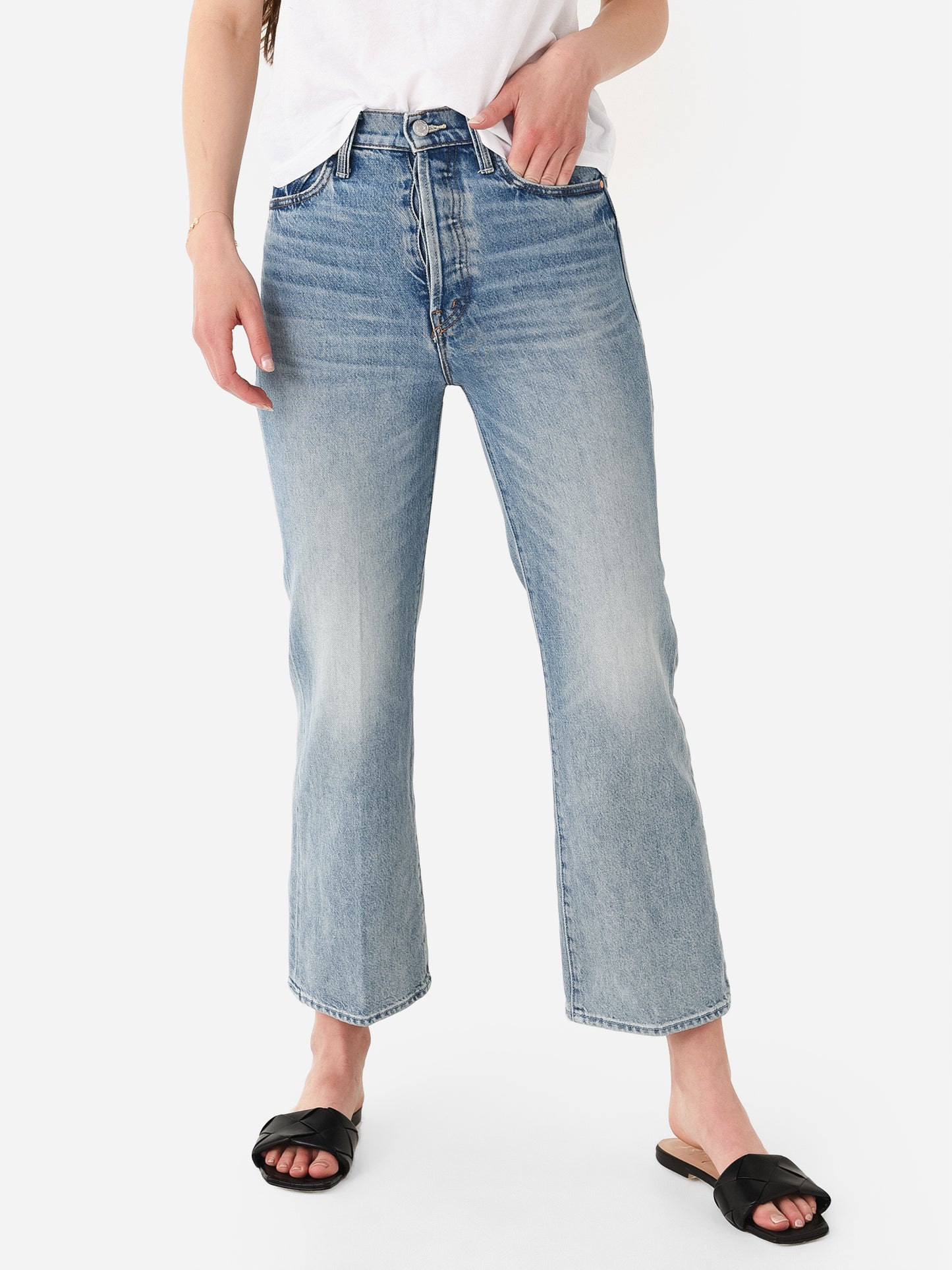 Mother Women's The Rambler Ankle Jean - Saint Bernard