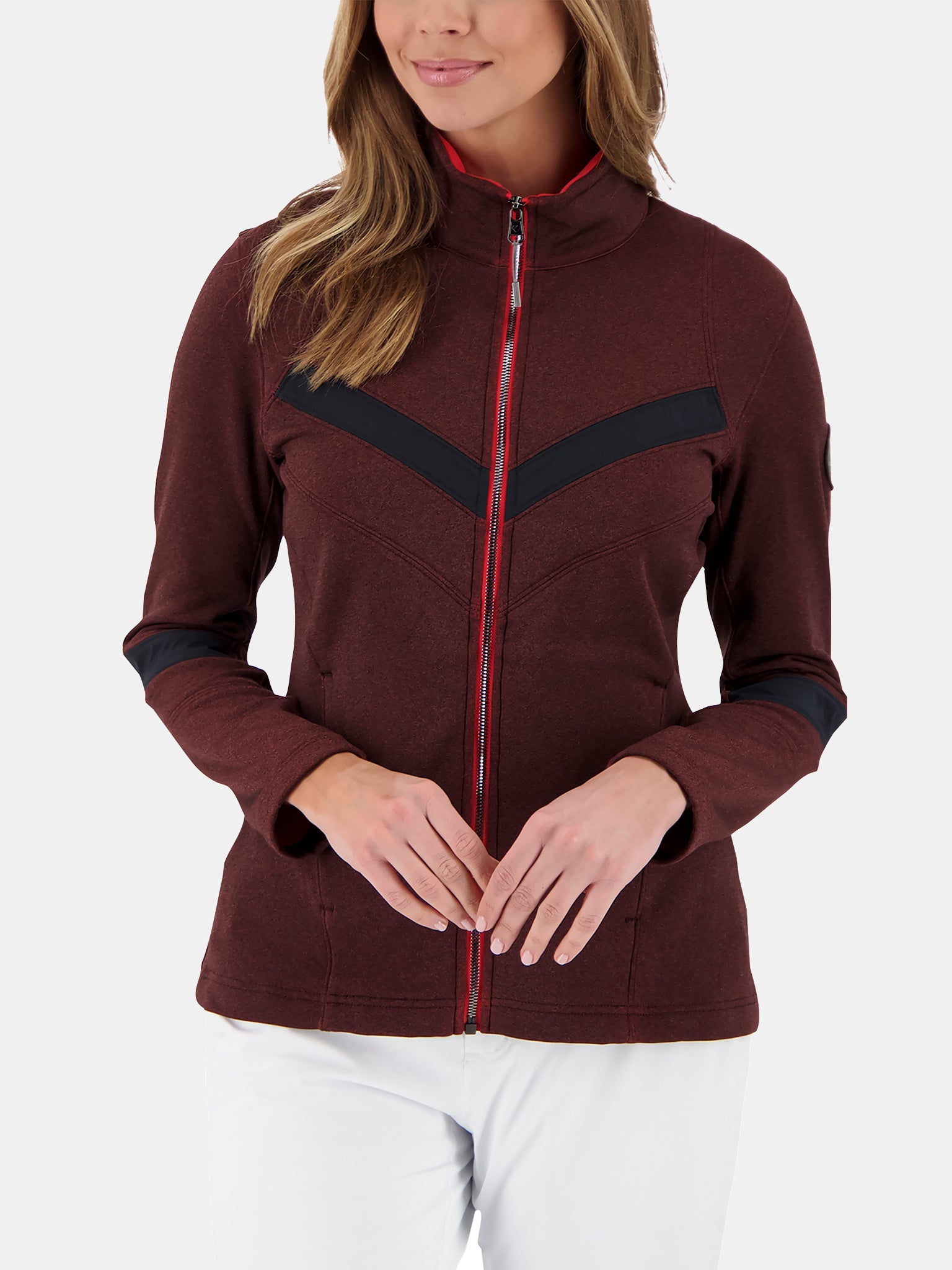 Obermeyer Women's Shimmer Fleece Jacket - Saint Bernard