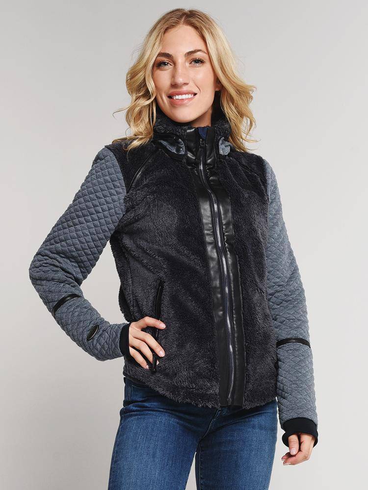 Obermeyer Women's Stella Fleece Jacket - Saint Bernard