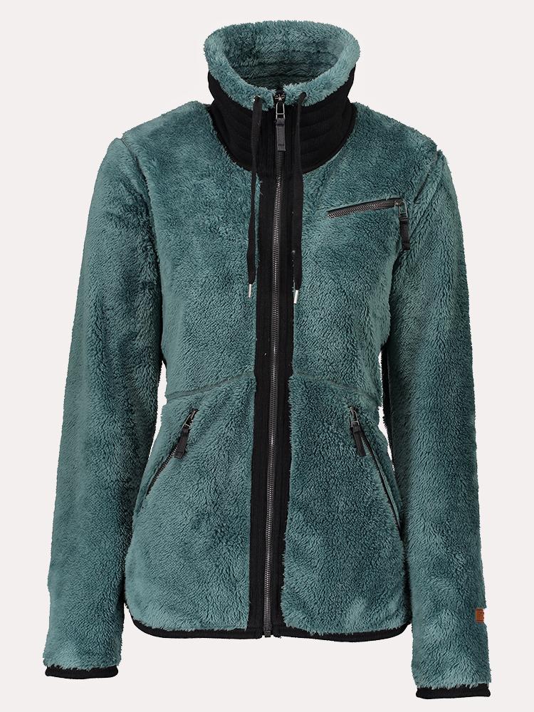 Obermeyer Women's Britt Fleece Jacket - Saint Bernard
