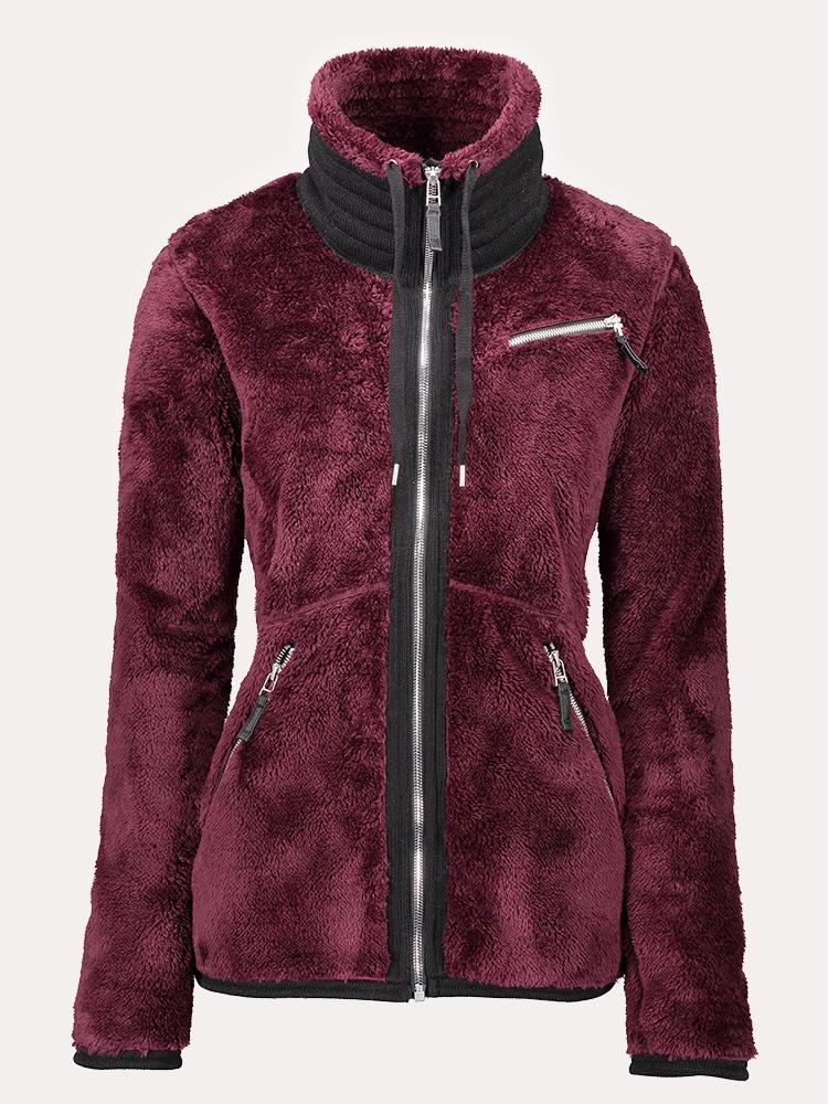 Obermeyer Women's Britt Fleece Jacket - Saint Bernard