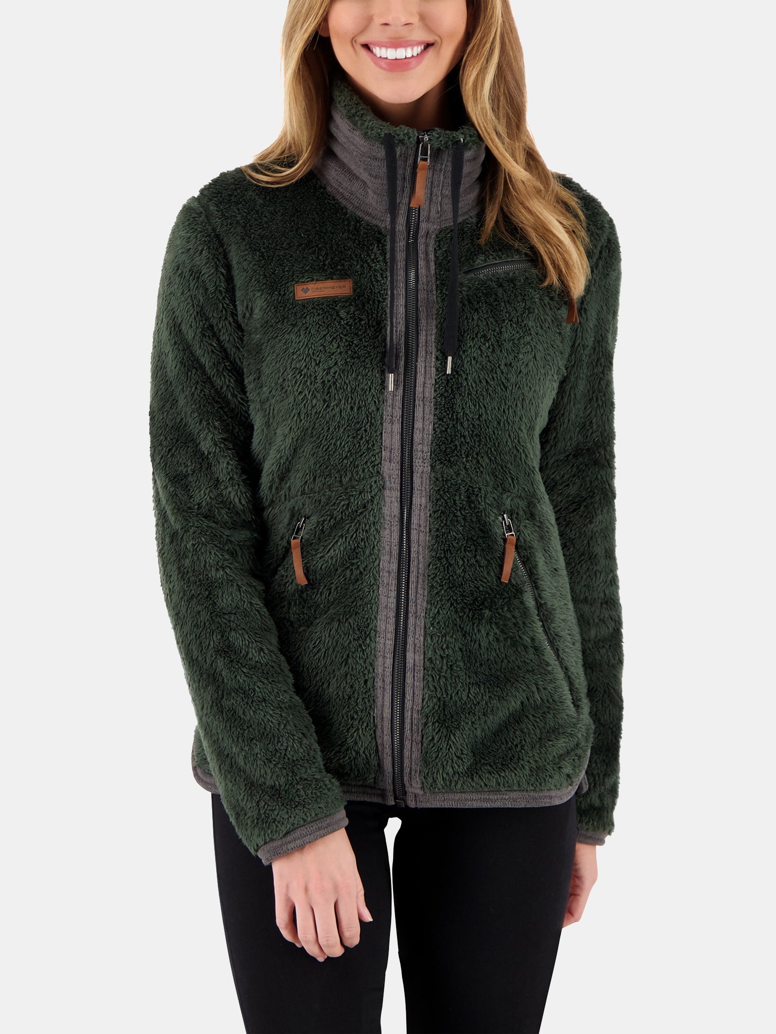 Obermeyer Women's Britt Fleece Jacket - Saint Bernard