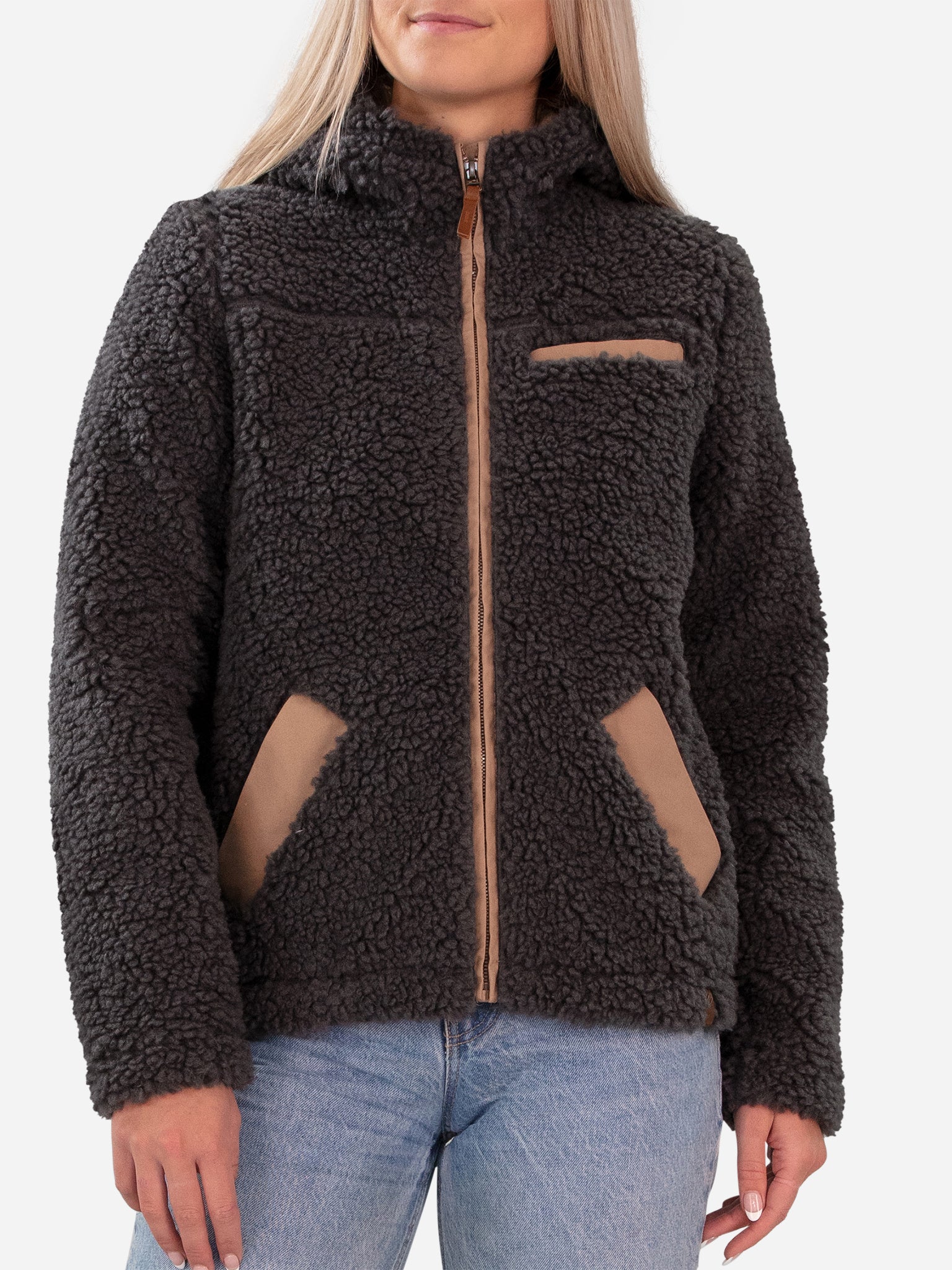 Obermeyer Women's Amelia Sherpa Jacket - Saint Bernard