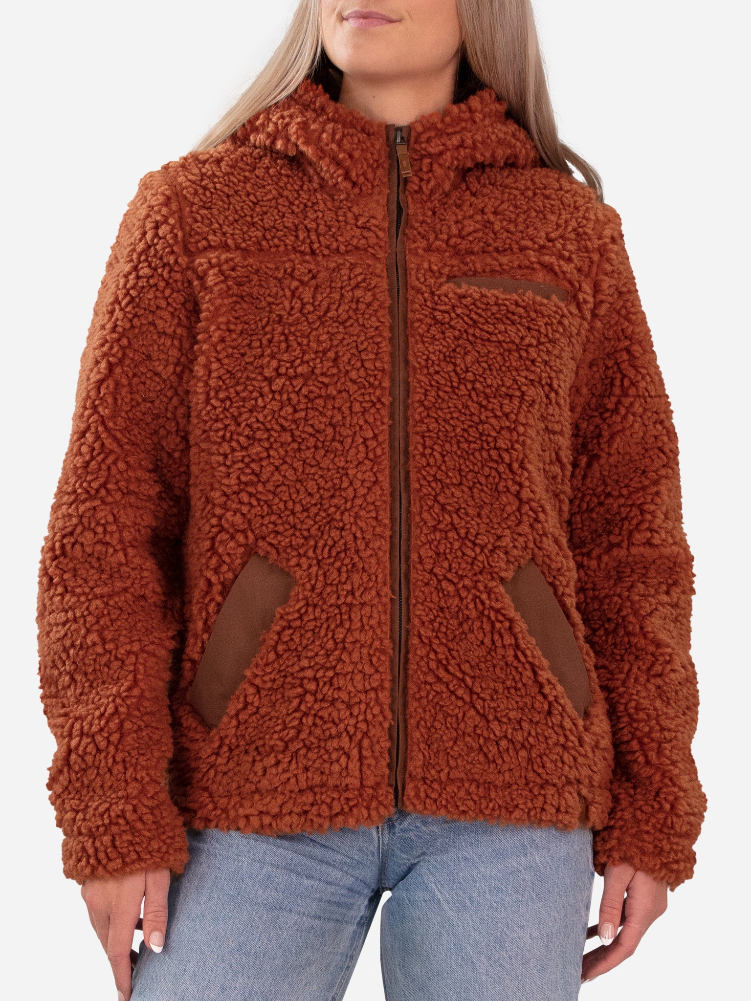 Obermeyer Girls Amelia Sherpa Jacket - Coal main image 0