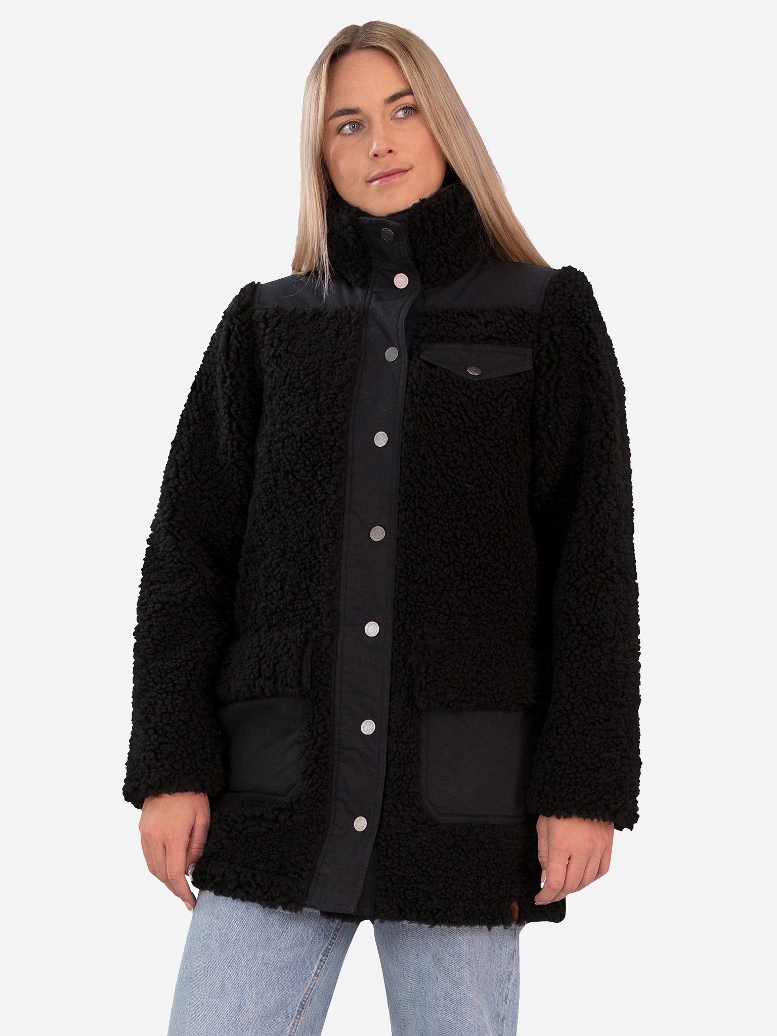 Obermeyer Andie Sherpa Jacket - Saint Bernard