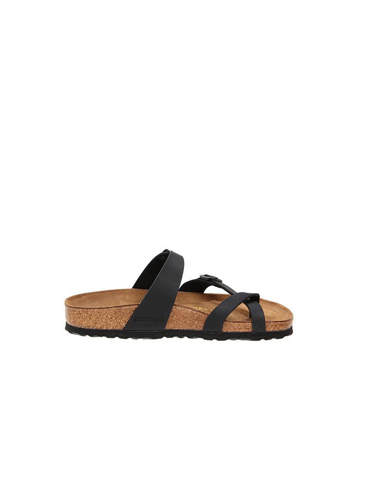 Birkenstock Women's Mayari Sandals Licorice Birko-Flor - Saint Bernard