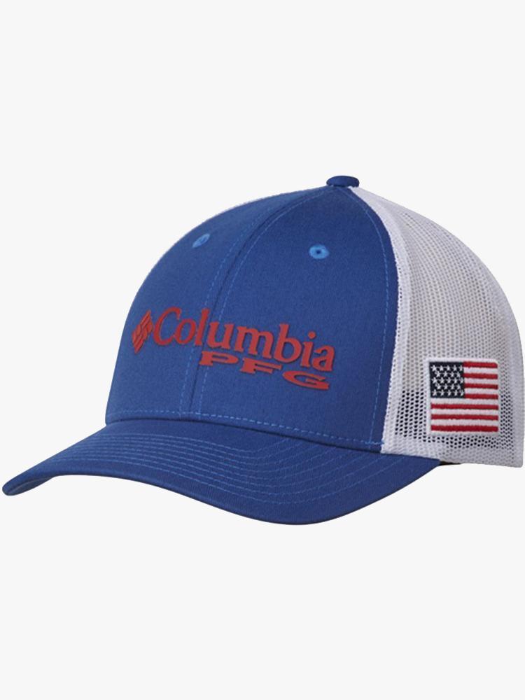 Columbia PFG Mesh Snap Back Ball Cap - Saint Bernard