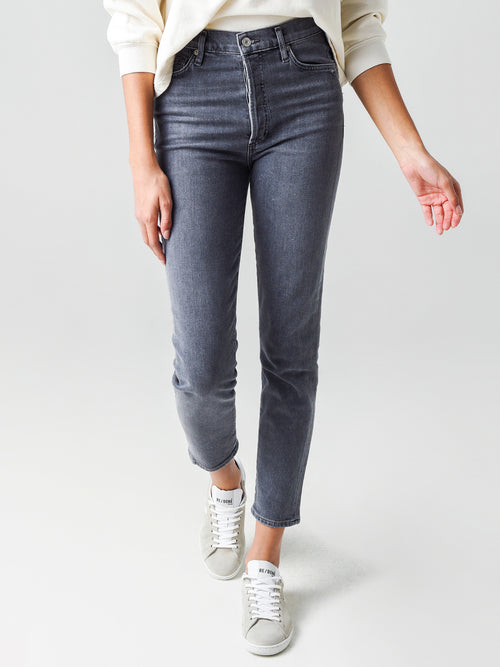 Citizens Of Humanity Women's Olivia Ankle High-Rise Slim Fit Jean