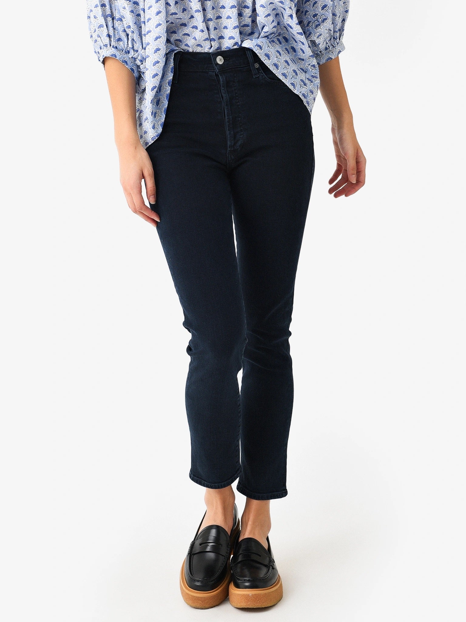 Citizens Of Humanity Women's Olivia High Rise Ankle Jean - Saint Bernard