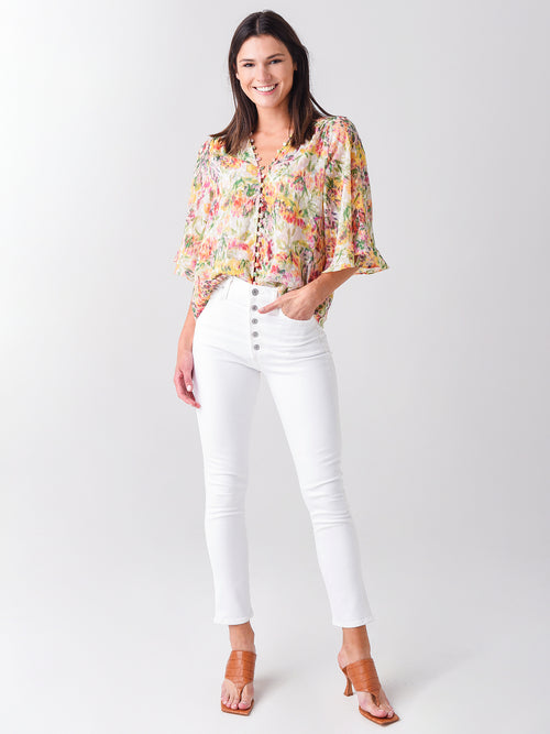 Citizens Of Humanity Women's Olivia High-Rise Slim Fit Exposed Fly Jean