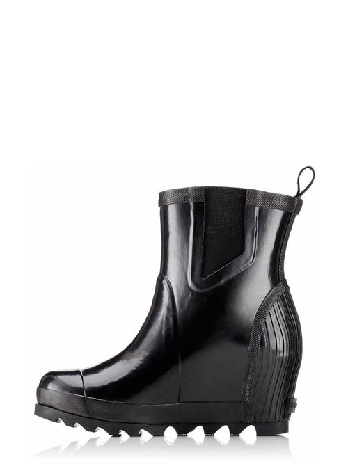 Sorel Women's Joan Rain Wedge Chelsea Gloss Boot