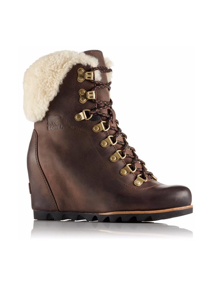 Sorel Women's Conquest Wedge Shearling Boot - Saint Bernard