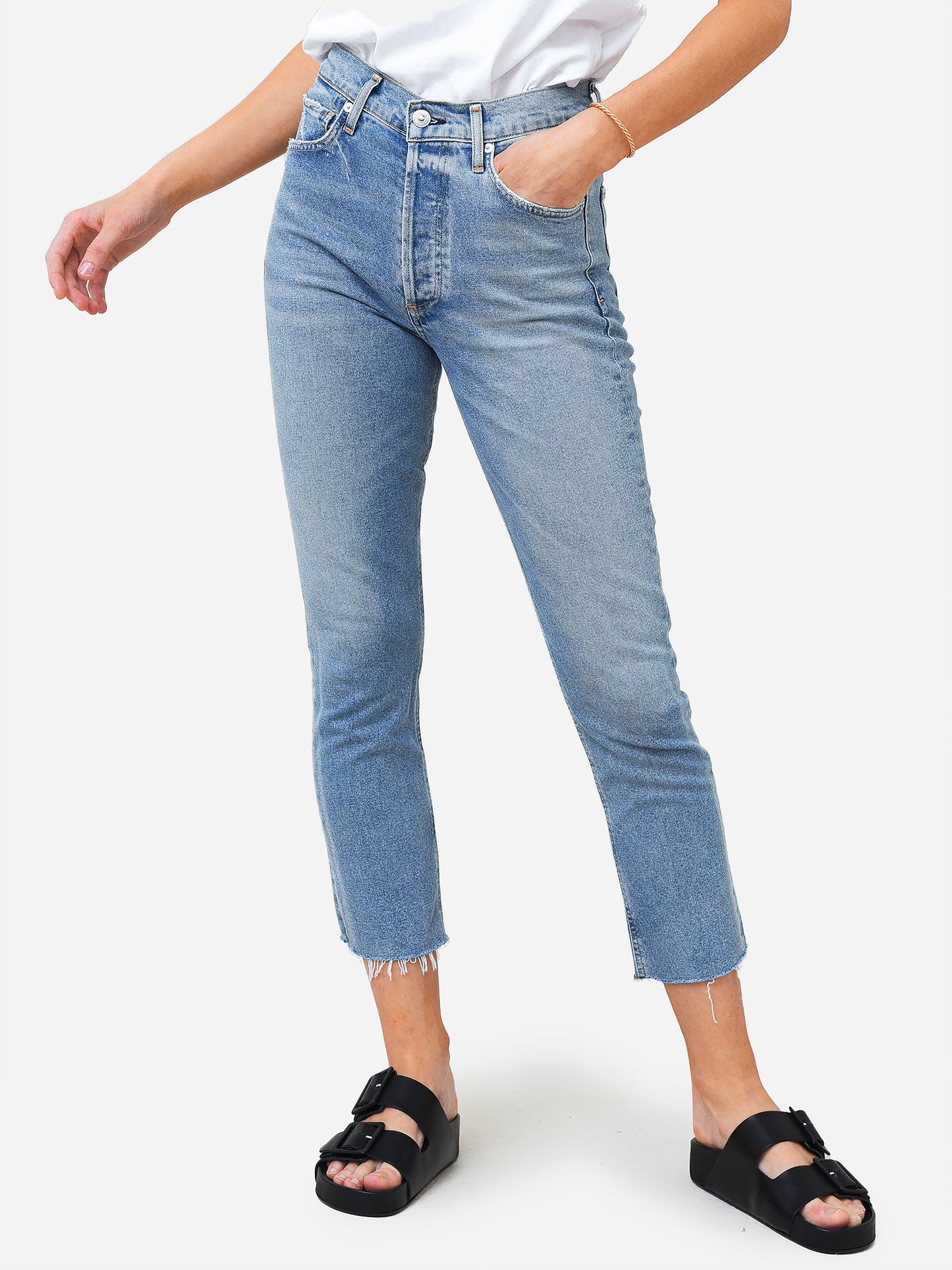 Citizens Of Humanity Women's Charlotte Crop Jean - Saint Bernard