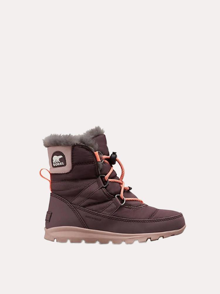 Sorel Kids' Whitney Short Lace Boot - Saint Bernard