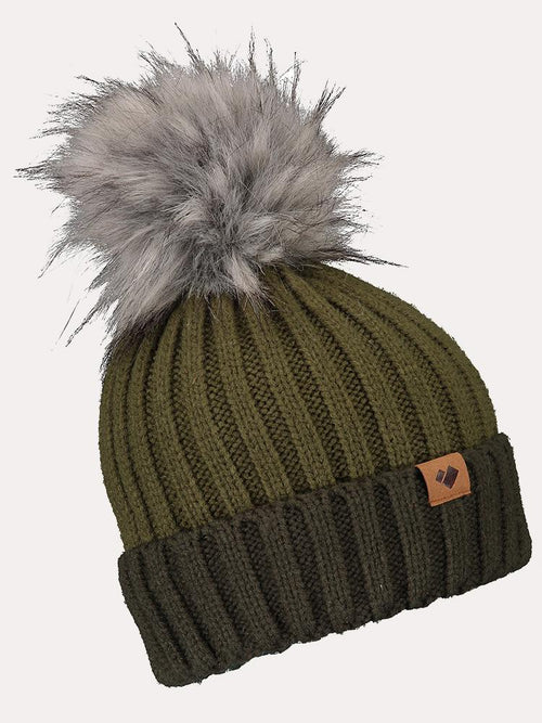Obermeyer Women's Denver Faux Fur Pom Hat