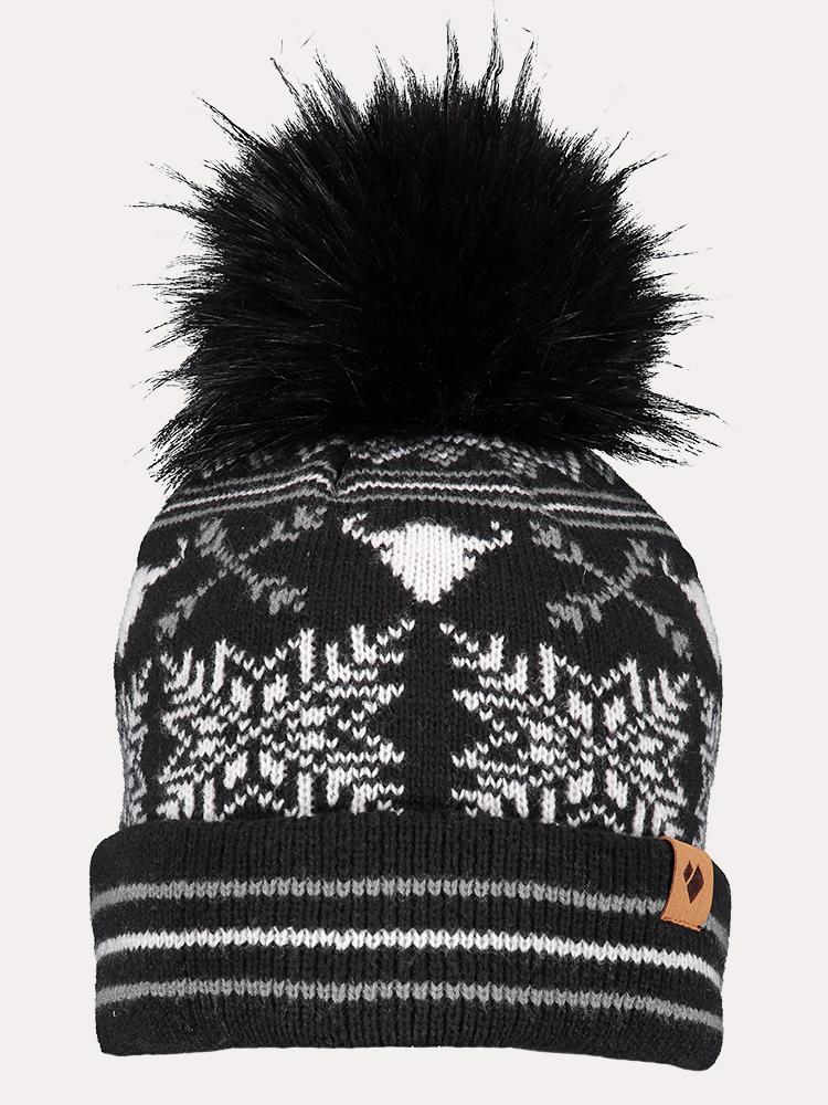 Obermeyer Women's Dallas Knit Pom Hat - Saint Bernard