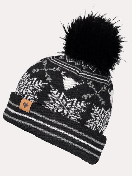 Obermeyer Women's Dallas Knit Pom Hat
