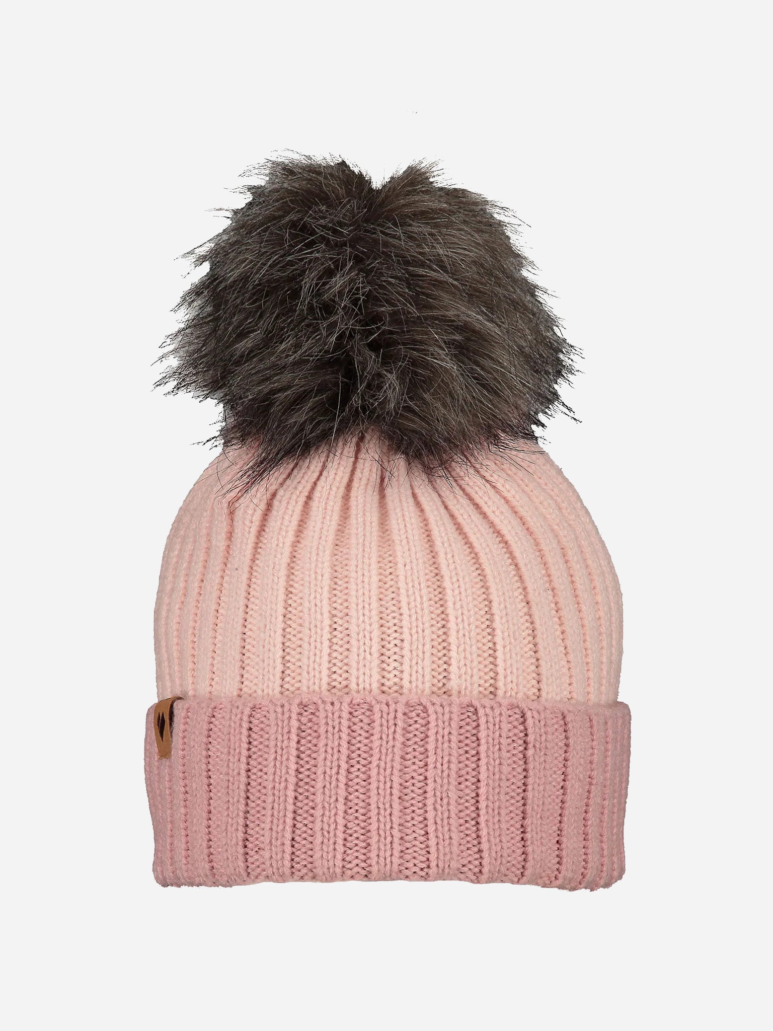 Obermeyer Denver Faux Fur Pom Beanie - Saint Bernard