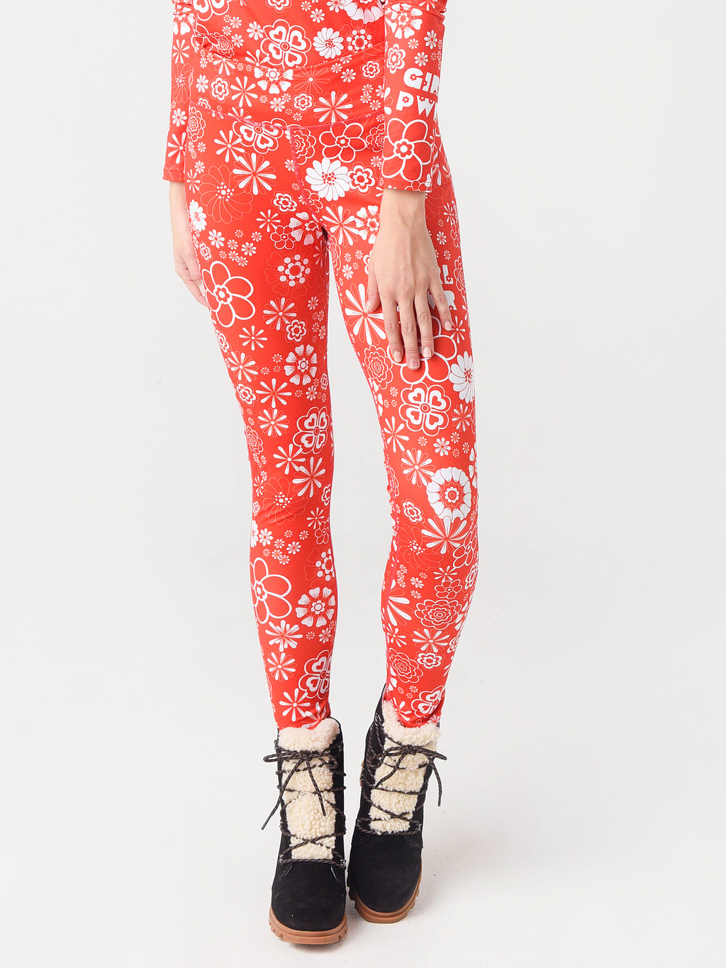 Krimson Klover Women's Girl Power Legging - Saint Bernard
