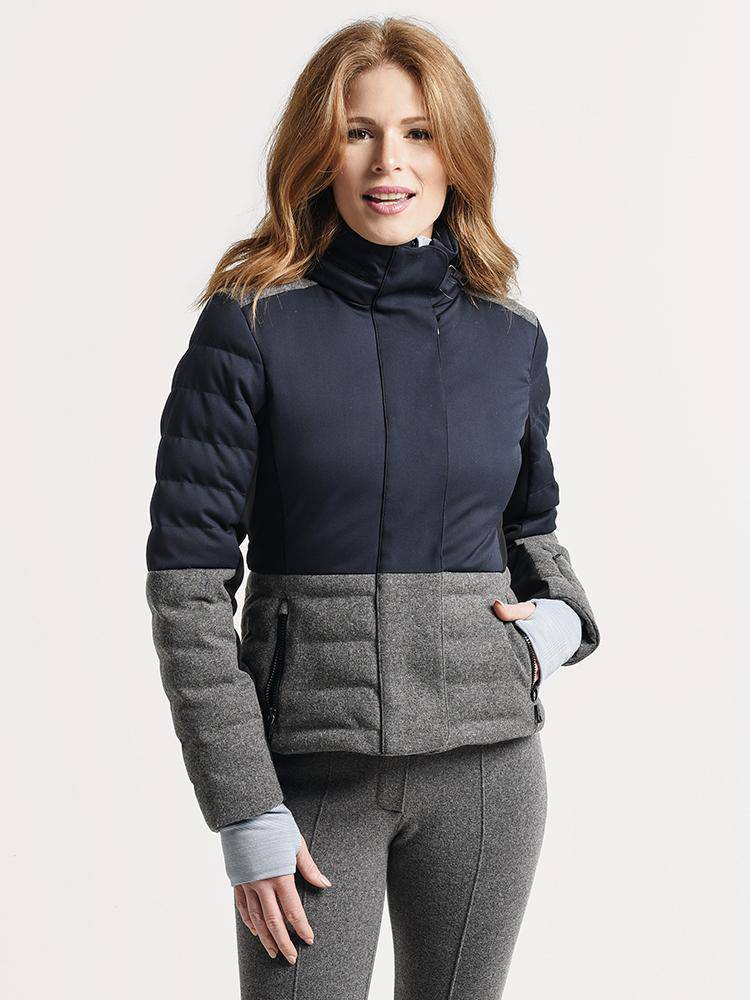 Erin Snow Sari Insulated Jacket In Merino - Saint Bernard