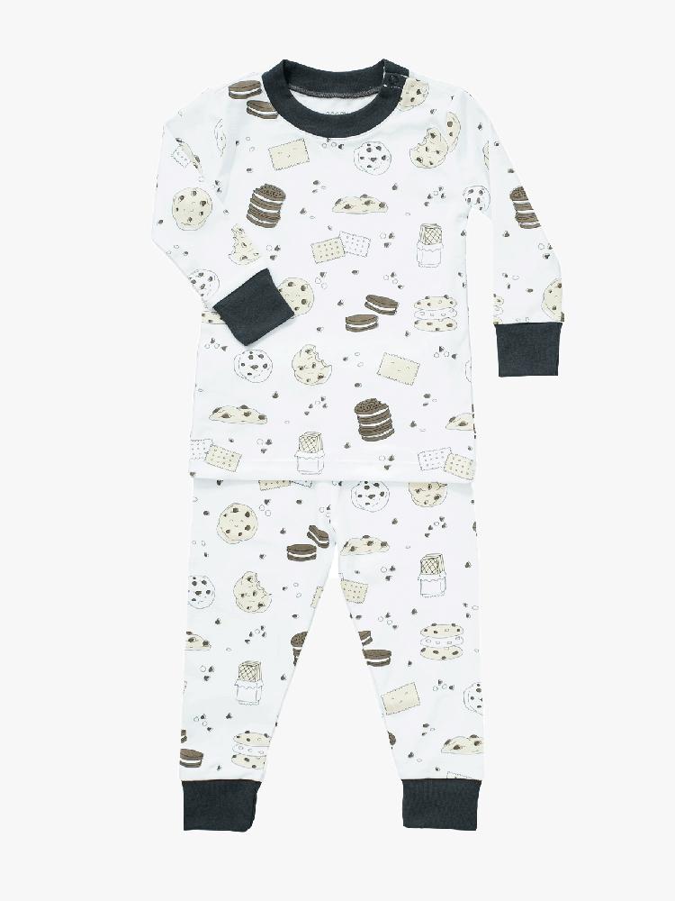 Baby Noomie 2 Piece Pajamas Cookies - Saint Bernard