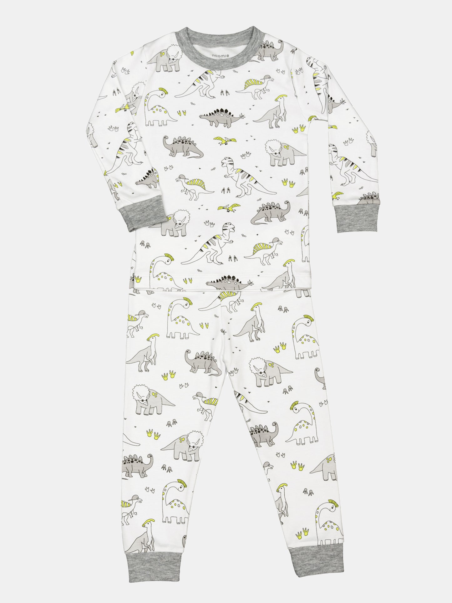Baby Noomie Boys’ Two-Piece Dino Pajama Set