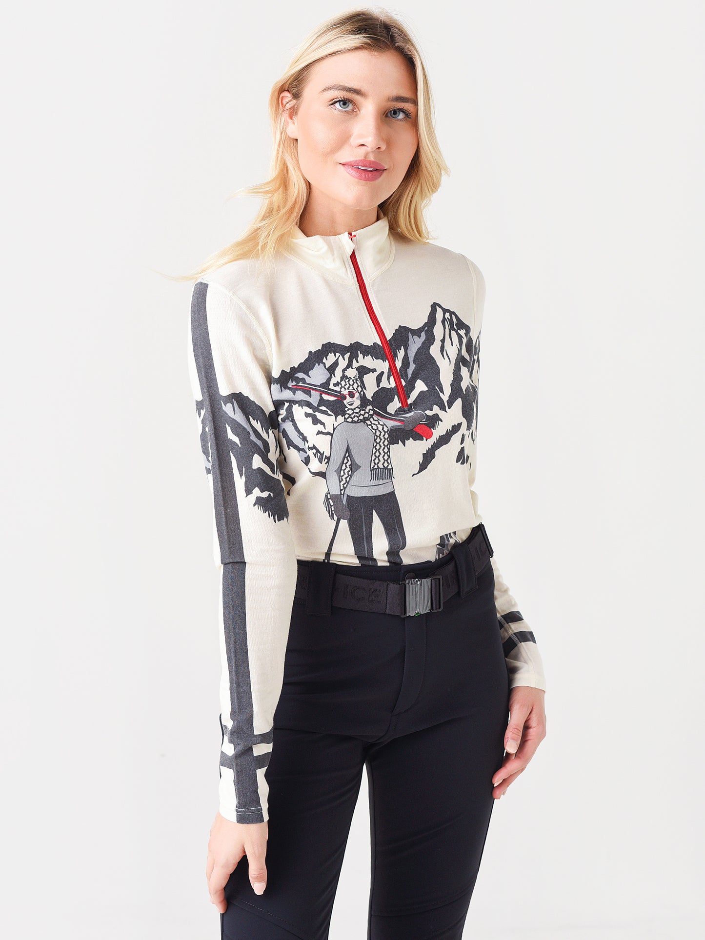 Krimson Klover Women's Bernie Merino Baselayer Top - Saint Bernard