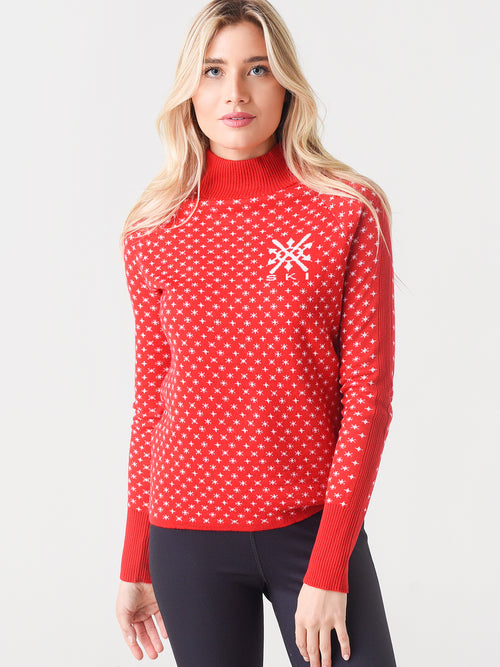 Krimson Klover Women's Showcase Mock Neck Sweater