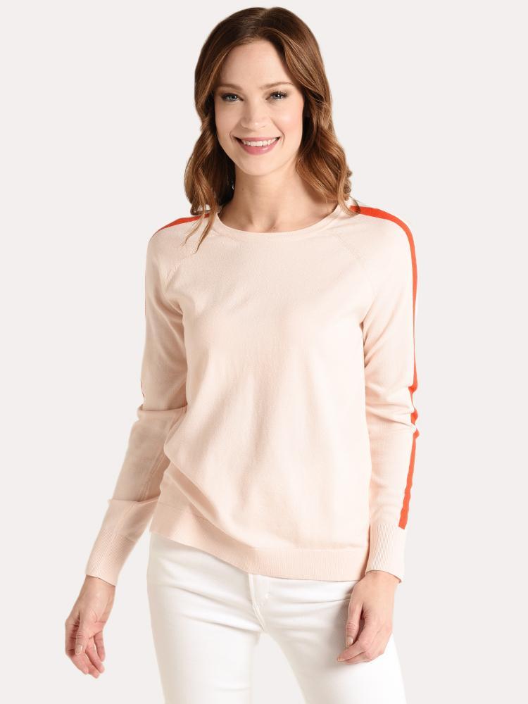 Project J Multi Stripe Sleeve Sweatshirt - Saint Bernard