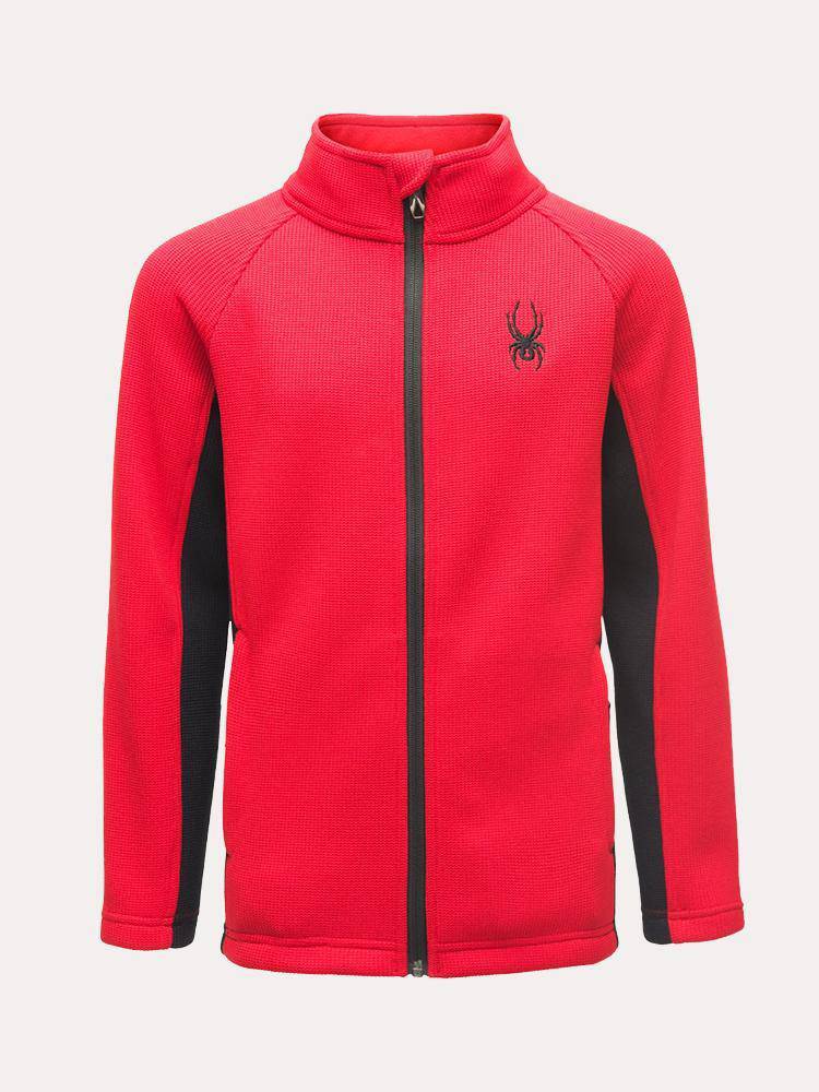Spyder Boys' Full Zip Constant Stryke Jacket - Saint Bernard