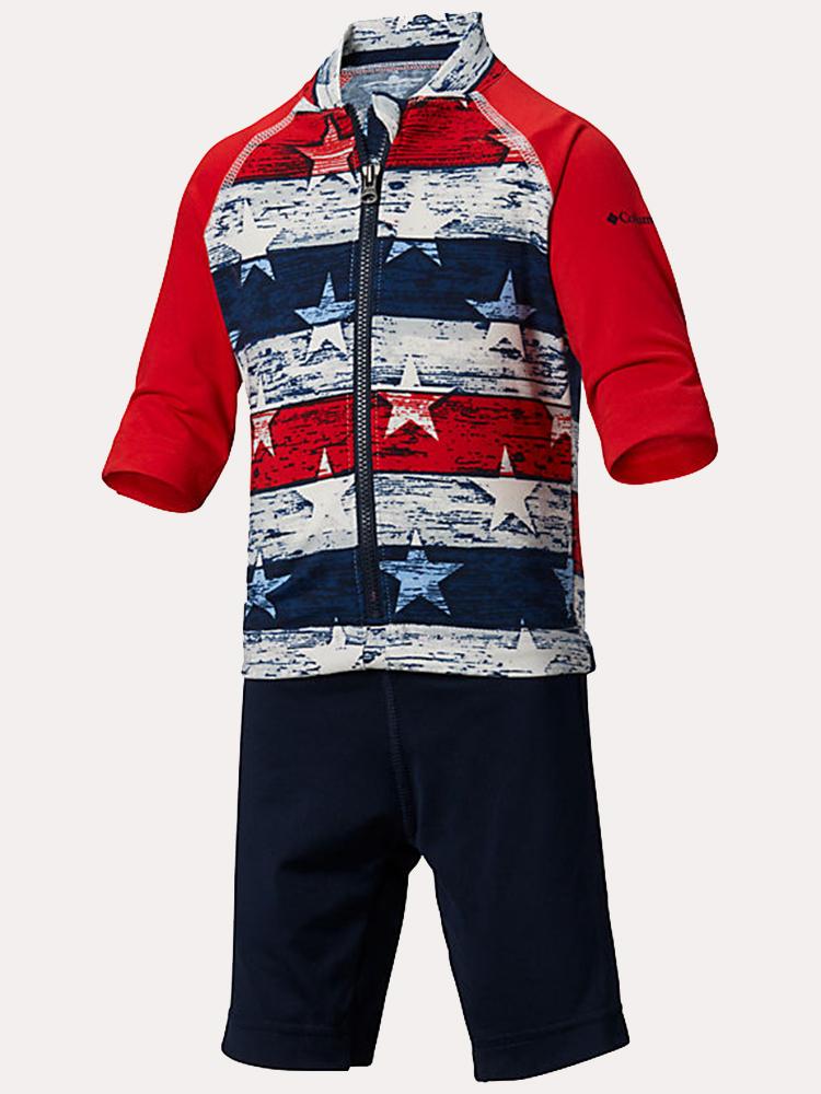Columbia Girls' Sandy Shores Sungaurd Suit - Saint Bernard